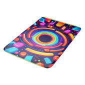 Neon Vortex Odyssey Badmat (Gekanteld)