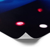 Neon Vortex Odyssey Poster (Hoek)