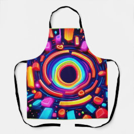 Neon Vortex Odyssey Schort