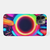 Neon Vortex van Lichtkunst Case-Mate iPhone Case (Achterkant (horizontaal))
