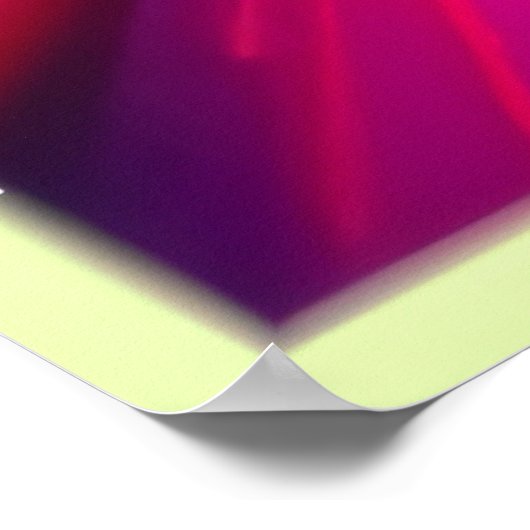 Neon Vortex van Lichtkunst Poster (Hoek)