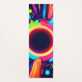 Neon Vortex van Lichtkunst Yogamat (Voorkant)