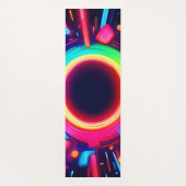 Neon Vortex van Lichtkunst Yogamat (Achterkant)