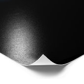 Neon vuurvlieg op zwart foto afdruk (Hoek)