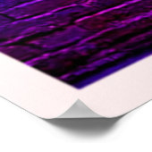 Neon Warrior Power Art Poster (Hoek)