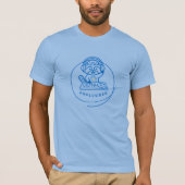 Neon Wasbeer DJ T-Shirt (Voorkant)