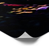 Neon Waterfall Poster (Hoek)