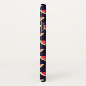 Neon Watermelon op Paars Patroon Case-Mate iPhone Case (Achterkant / rechts)