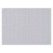 Neon Watermelon op Stripes Pattern Tafelkleed (Voorkant (Horizontaal))