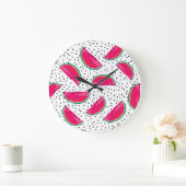 Neon Watermelon over het zaadpatroon Grote Klok (Huis)