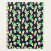 Neon Waterverf Cacti in Pots Pattern Planner (Voorkant)