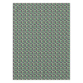 Neon Waterverf Cacti in Pots Pattern Tafelkleed (Voorkant)