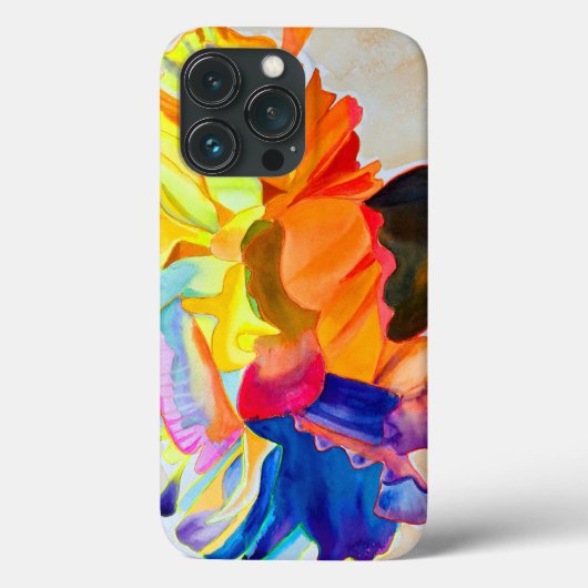 Neon waterverf Case-Mate iPhone case (Achterkant)