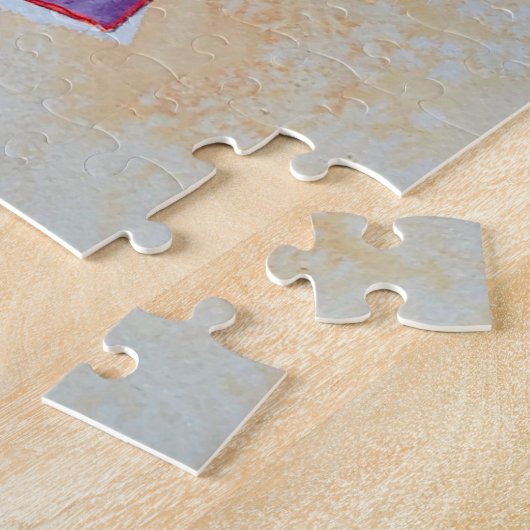 Neon waterverf legpuzzel (Zijkant)