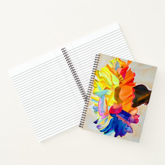 Neon waterverf notitieboek (Binnen)