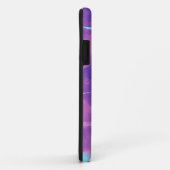 Neon Waterverf Roze Paarse Abstract Case-Mate iPhone Case (Achterkant/rechts)