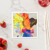 Neon waterverf servet (Insitu)