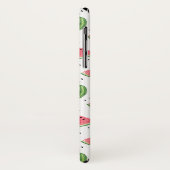Neon Waterverf Watermeloenen Patroon Case-Mate iPhone Case (Achterkant/links)
