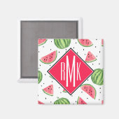 Neon Waterverf Watermeloenen Patroon Magneet (Voorkant / Achterkant)