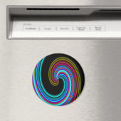 Neon Wave.... Magneet (Insitu (Vaatwasser))