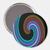 Neon Wave.... Magneet (Voorkant / Achterkant)