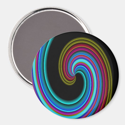 Neon Wave.... Magneet (Voorkant / Achterkant)