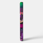 Neon Wave Rave-geïnspireerde laserglitter Case-Mate iPhone Case (Achterkant / Links)