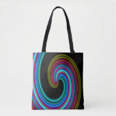 Neon Wave..... Tote Bag (Voorkant)