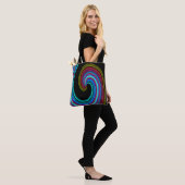 Neon Wave..... Tote Bag (Op model)