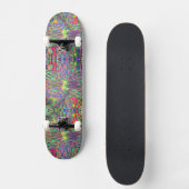 Neon Waves Skateboard (Voorkant)