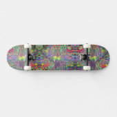 Neon Waves Skateboard (Horizontaal)