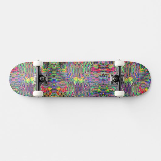 Neon Waves Skateboard (Horizontaal)