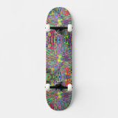 Neon Waves Skateboard (Voorkant)
