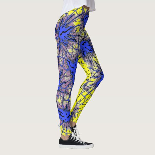 Neon Web Leggings (Rechts)