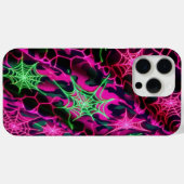Neon web, spinnenwebpatroon, camouflage Case-Mate iPhone case (Achterkant (horizontaal))