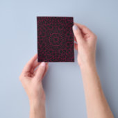 Neon Webpatroon Modern Flyer -  (Hand)