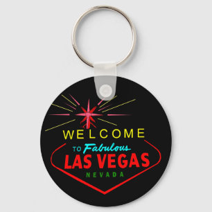 Neon Welcome to Las Vegas Sleutelhanger #2