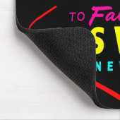 Neon Welcome Vector Graphic Mousepad #1 Muismat (Hoek)