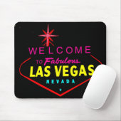 Neon Welcome Vector Graphic Mousepad #1 Muismat (Met muis)