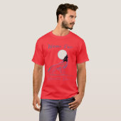 Neon Werewolf grappig T-shirt (Voorkant volledig)