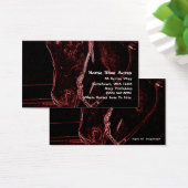 Neon Western Paard Visitekaartjes (Bureau)