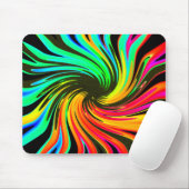 Neon Whirlpool Galaxy Muismat (Met muis)