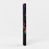 Neon Wiggle Wave Case-Mate iPhone Case (Achterkant/rechts)