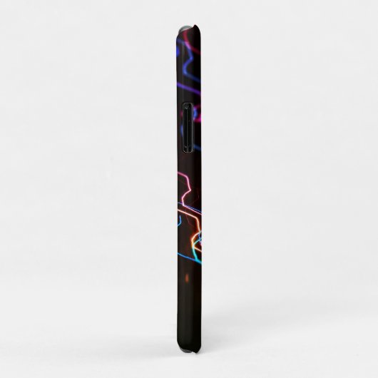 Neon Wiggle Wave Case-Mate iPhone Case (Achterkant/rechts)