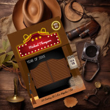 Neon Wild West Cowboy thema Afstudeerfeest