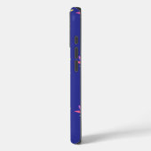 Neon Wilde Bloemen Case-Mate iPhone Case (Achterkant / Links)