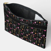 Neon Wildflower, aangepaste monogram Etui (Open)