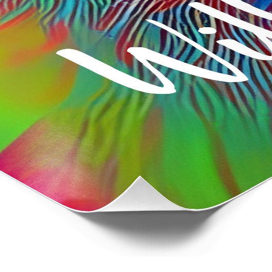 Neon Wilhelm Röntgen Perfect Poster (Hoek)