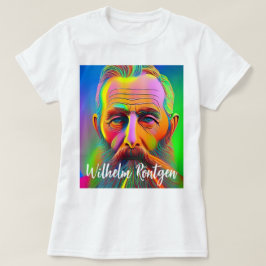 Neon Wilhelm Röntgen T-shirt