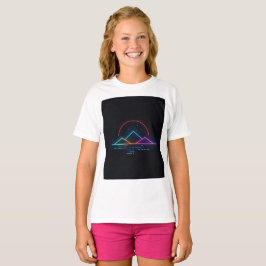 Neon Winter Streetwear Mood Kunstwerk T-shirt